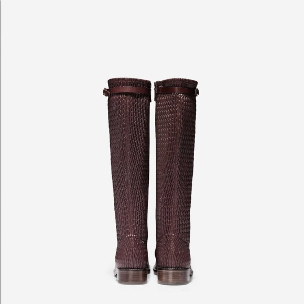 Cole Haan Lexi Grand Stretch Strap Boot- Cordovan 8 M - Picture 3 of 8